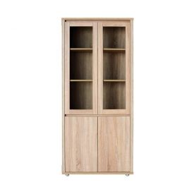 Üvegajtós polcos szekrény - Free FR 2Ü