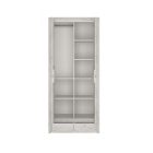 Angel szekrény  Két ajtós, két fiókos  gardróbszekrény TYP20