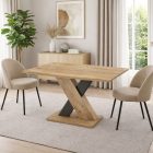 Axi 120 étkezőasztal - Rivoli/Antracit