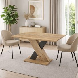 Axi 120 étkezőasztal - Rivoli/Antracit