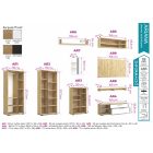 Ariana 345cm Szekrénysor