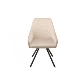 AS130 Forgó Étkezőszék - Latte Bársony