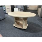 Ovális Dohányzóasztal