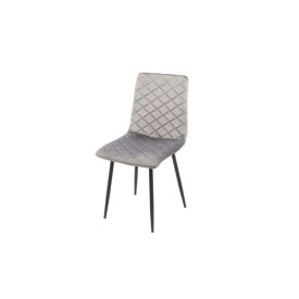 AS129 Szürke Velvet Bársony Szék