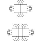 Lali 120 étkezőasztal