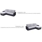 Lizbona 2 sarokgarnitúra